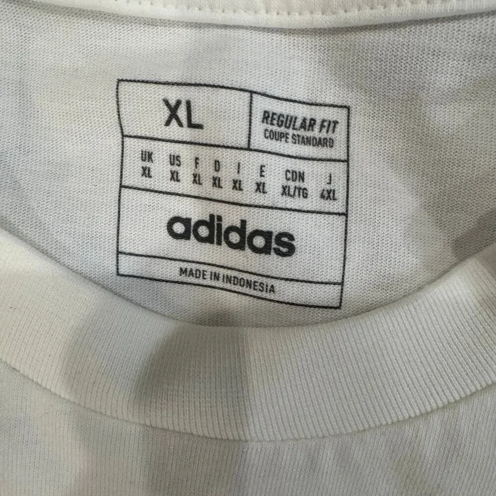 Adidas Golf Chip Driver Graphic Tee White Size XL NWT